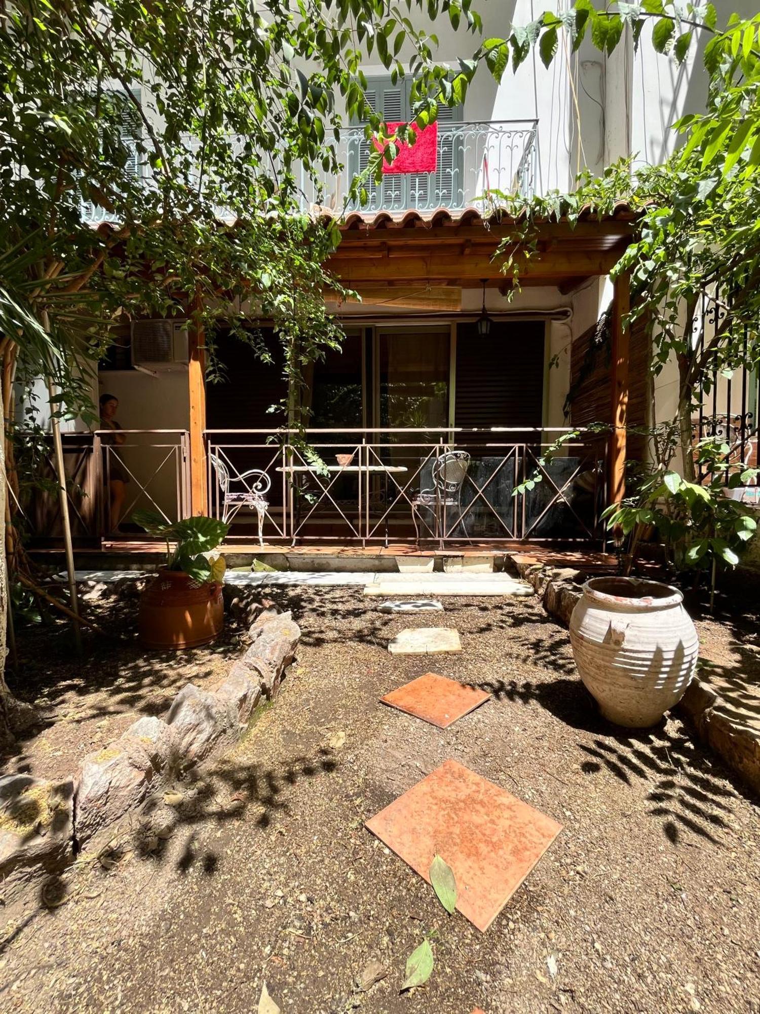 אתונה Quiet Apartment With Garden View In Kolonaki מראה חיצוני תמונה